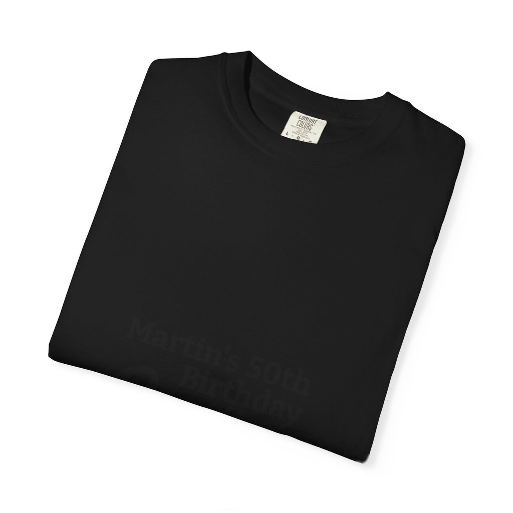 Birthday Crew T‑Shirt — "Martin’s 50th Birthday Crew" Personalized Party Tee