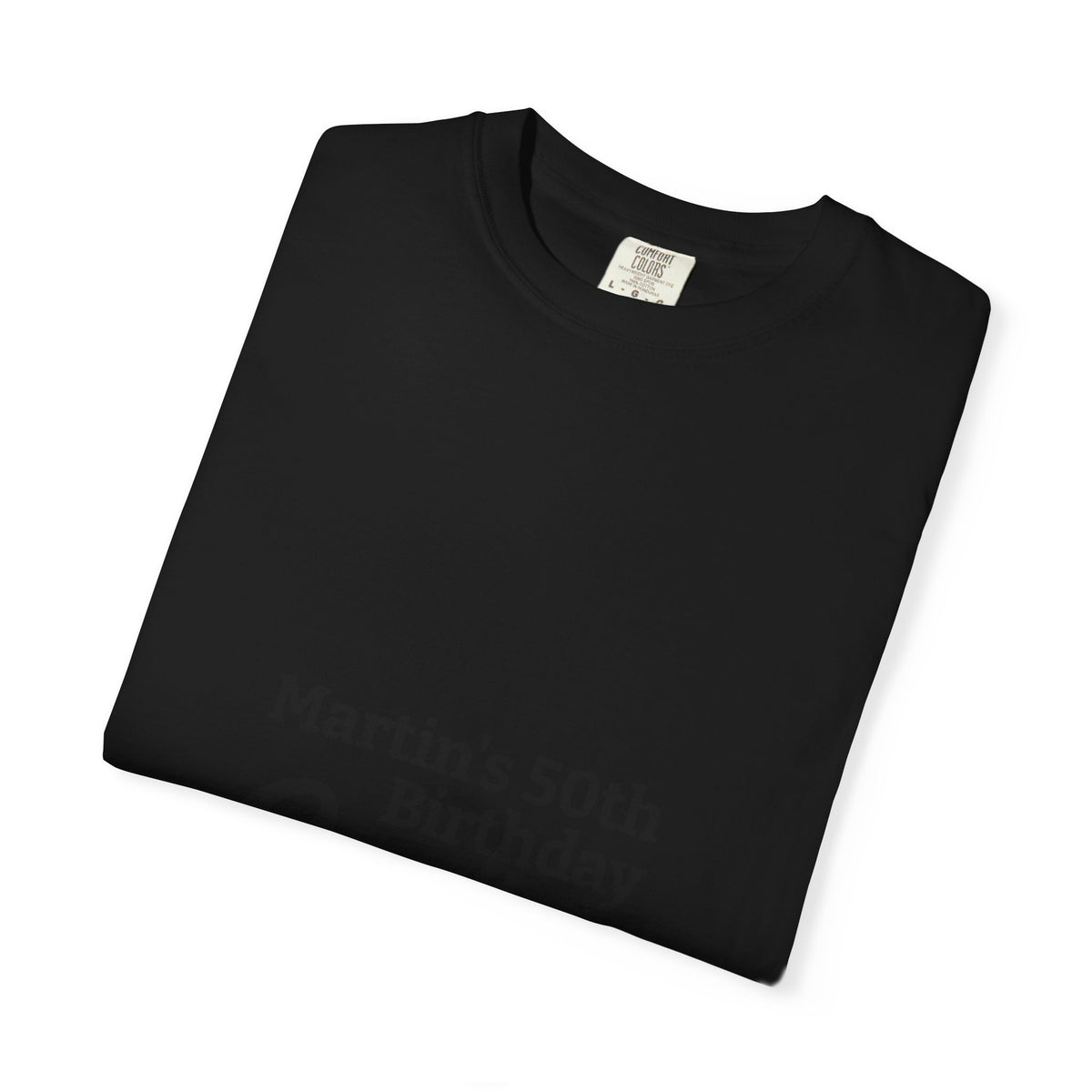 Birthday Crew T‑Shirt — "Martin’s 50th Birthday Crew" Personalized Party Tee