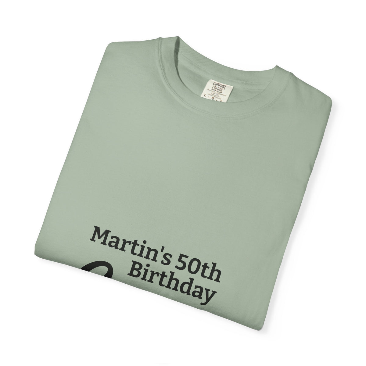 Birthday Crew T‑Shirt — "Martin’s 50th Birthday Crew" Personalized Party Tee
